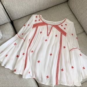 Anthropologie boho top